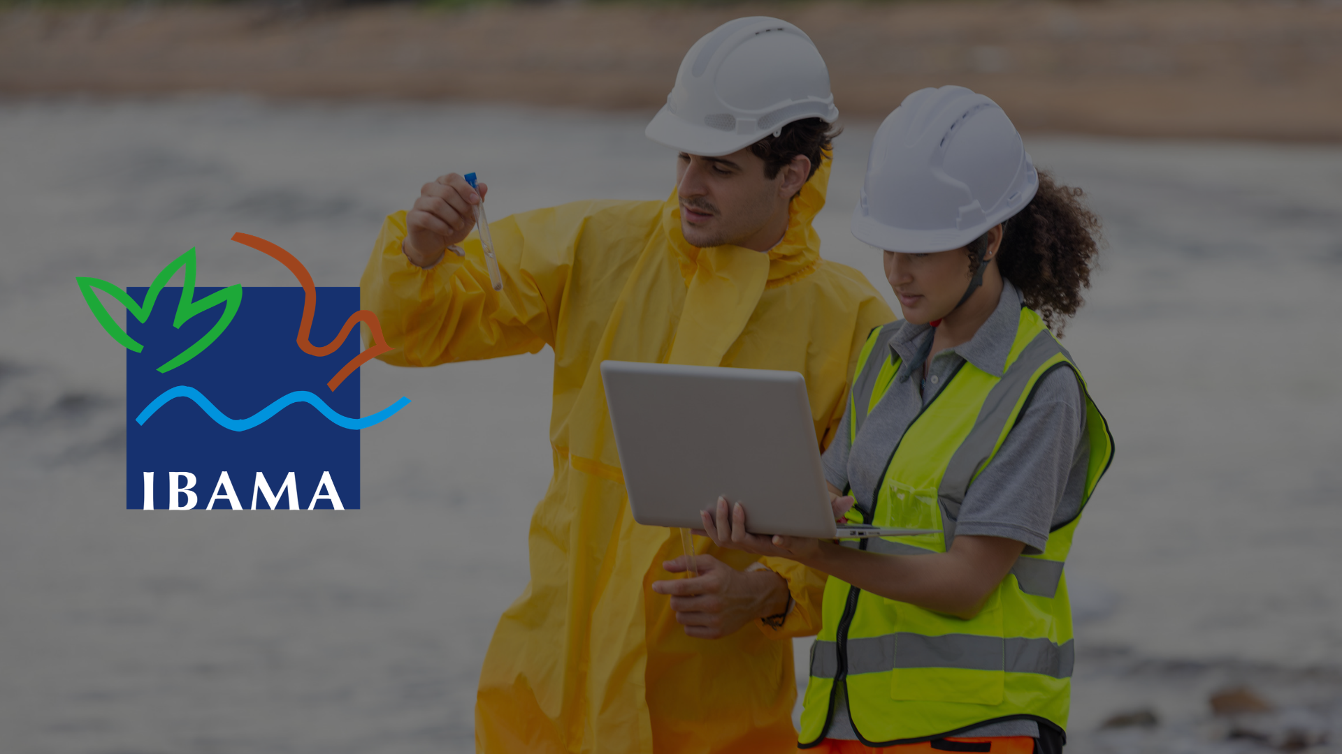 Equipe de campo do Ibama com a marca da operação